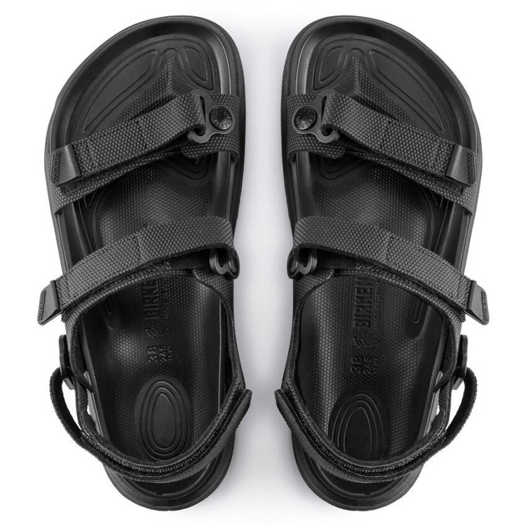 Birkenstock Kalahari Birko-Flor Sandal | Black | Narrow - Women's (1019153) - Image 2
